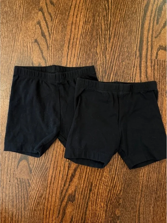Old Navy Black Toddler Shorts Size 3T - Set of 2