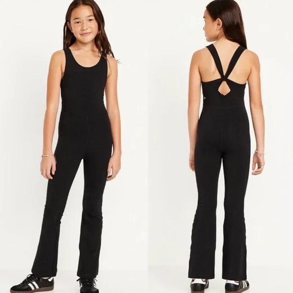 Old Navy Girls Sleeveless Power Chill Flare Bodysuit Size Large 10/12