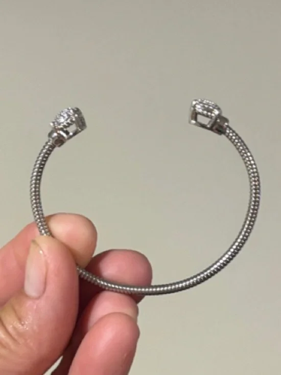Park Lane “Brooklyn” Silver Open Cuff Bracelet