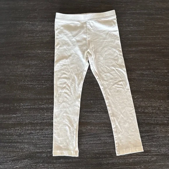 Old Navy Girls 5T Off White Leggings