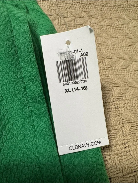 Old Navy Boy’s Green Athletic Mesh Shorts
