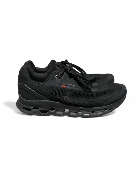 On Cloudstratus Triple Black Athletic Running Shoes Men's Size 8 No Insoles