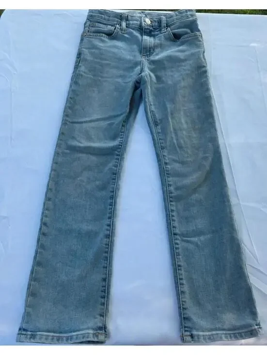 Old Navy Boys Straight Built-In Flex Jeans Size 10 Slim #1235