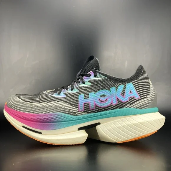 Hoka One One Cielo X1 - Men's Size 11.5 'Black Electric Aqua' (1147910 BCQ)