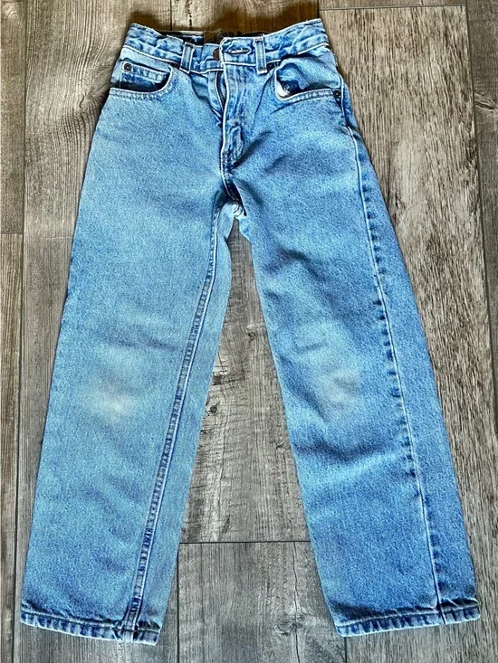 Boys’ Old Navy Classic Light Blue Straight-Leg Jeans (early 2000s)