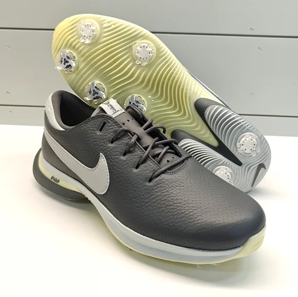 Nike Air Zoom Victory Tour 3 Iron Grey Light Silver Golf leather shoe Men's 10.5