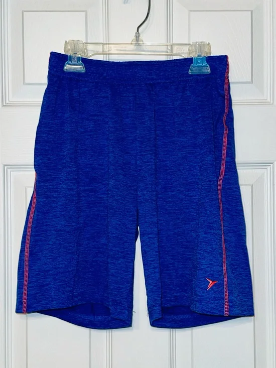 Old Navy Active Boys Royal Blue Athletic Shorts Size L (10-12) EUC