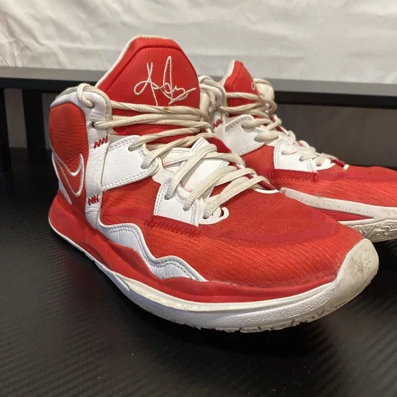 Men's Nike Kyrie Infinity TB Basketball Shoes DO9616-600 University Red Size 8.5