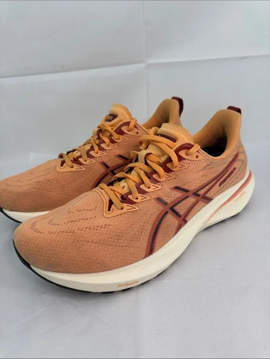 Asics Mens GT-2000 13  Mesh Running Sneakers Shoes in Peach/Coral, sz 11