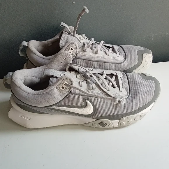Nike Force Zoom Trout 7 Turf Baseball Shoes Grey White CQ7224-002‎ Mens
