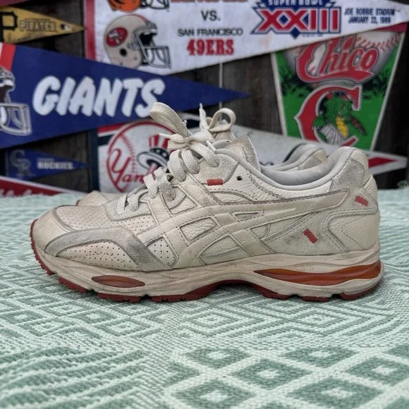Size 9.5 - ASICS GEL-MC Plus x Denim‎ Tears Cream 2021 Georgia Clay JFG