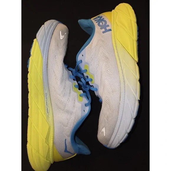 Hoka One Arahi 6 Blue Green White Running Shoes 1123194‎ BGBCR Mens 12D