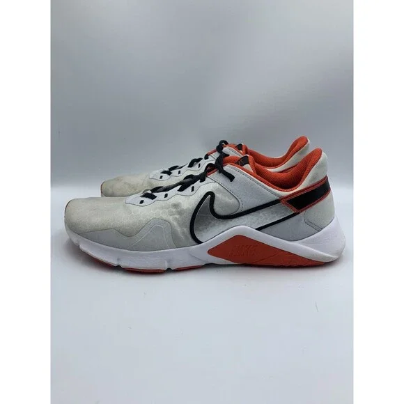 Mens NIKE LEGEND ESSENTIAL 2 Grey Trainers CQ9356 018 UK 9.5 EU 44.5 US 10.5