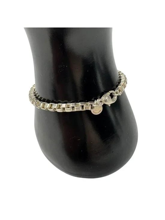 Tiffany & Co Venetian Link Bracelet 925 Sterling Silver