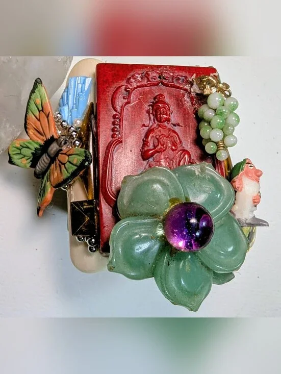 Wendy Gell bracelet Quan Yen butterfly grapes dwarf Jewels
