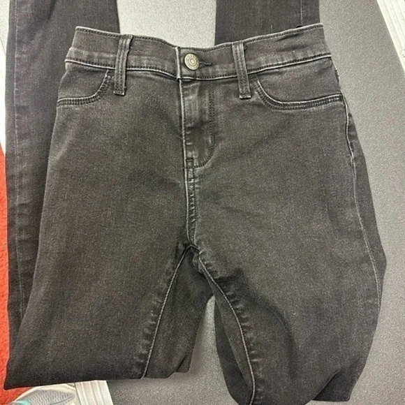 Old Navy girls  high rise black skinny Jegging size 12