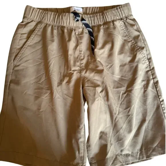 Old navy khaki  pull performance shorts size 14-16
