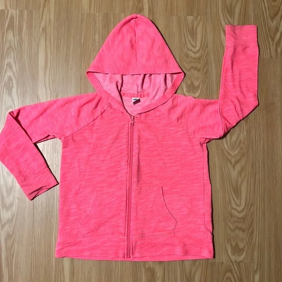 Old Navy Zip-Up Hoodie, Girl’s size L, 10/12