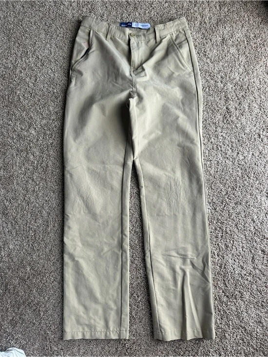 Old Navyr Boy’s Quick Dry Chino Pants in Light Tan