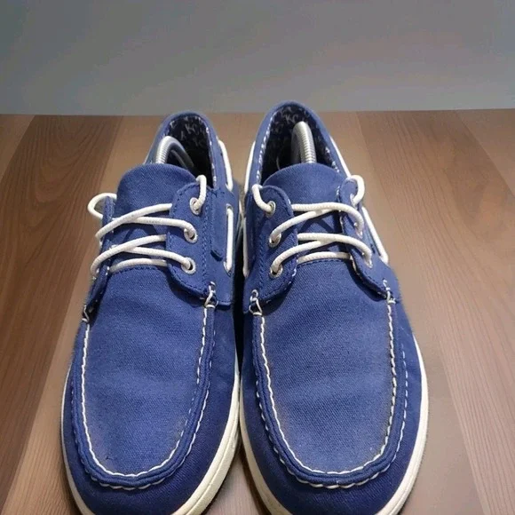 Kansas City Royals Mens Blue Boat Shoes 11D MLB Navy‎ blue Eastland Adventure