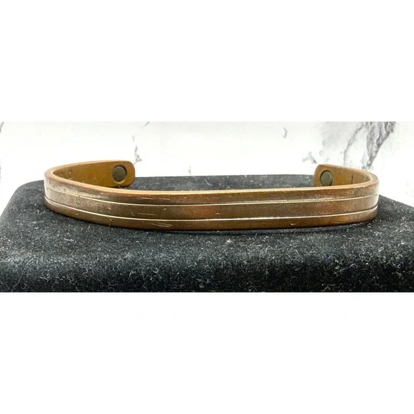 Copper Cuff Bracelet‎ 8