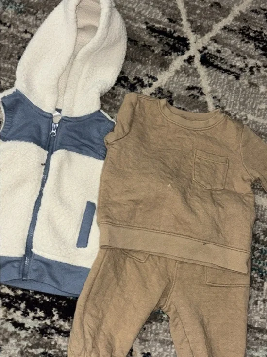 3/6month boys outfit and ski jacket