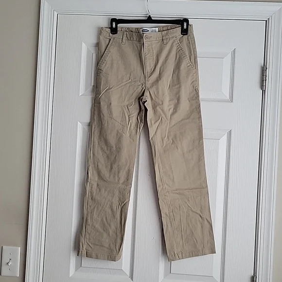 Old Navy Boy's Straight Built In Flex Pants