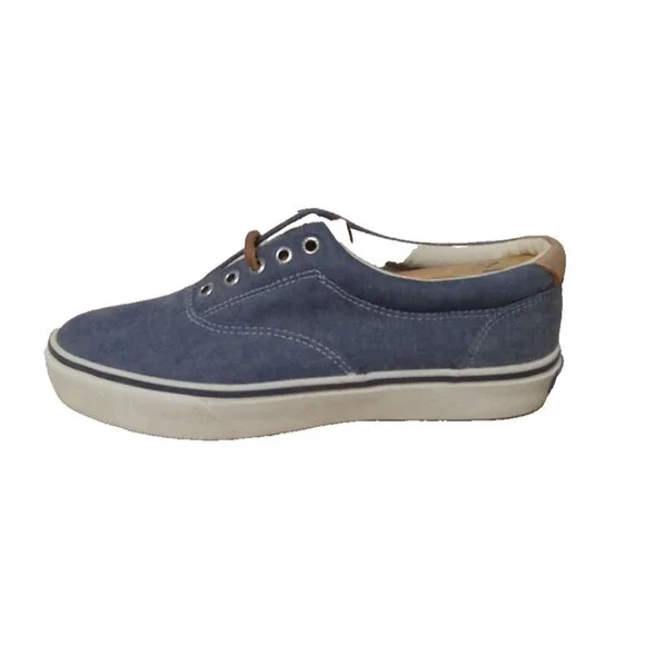 Mens Canvas SPERRY TOP SIDER STRIPER‎ ll STS14546 Sneakers - Shoe Size US 7 M