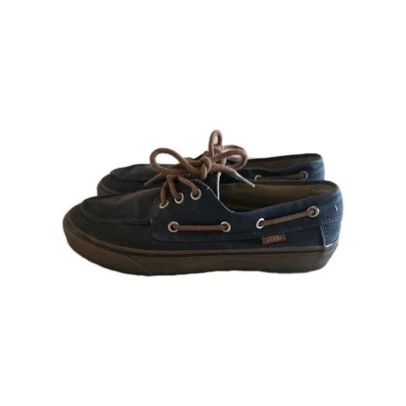 VANS Men's Blue Canvas Skate Shoes Size US 8.5