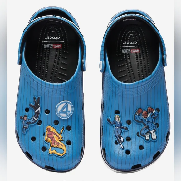 🔺️🆕️🔺️CROCS Mens Blue Fantastic 4 Crocs ⭐️