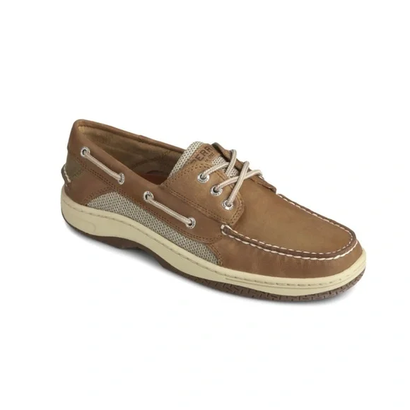 NEW SPERRY Billfish Boat Shoes - Dark Tan