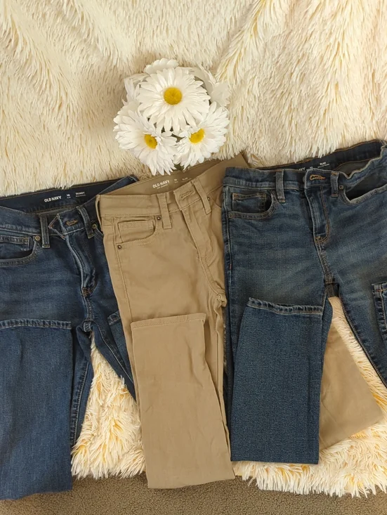 ❣️👖3 Pair Old Navy Tapered Slim Jeans👖❣️10 Slim