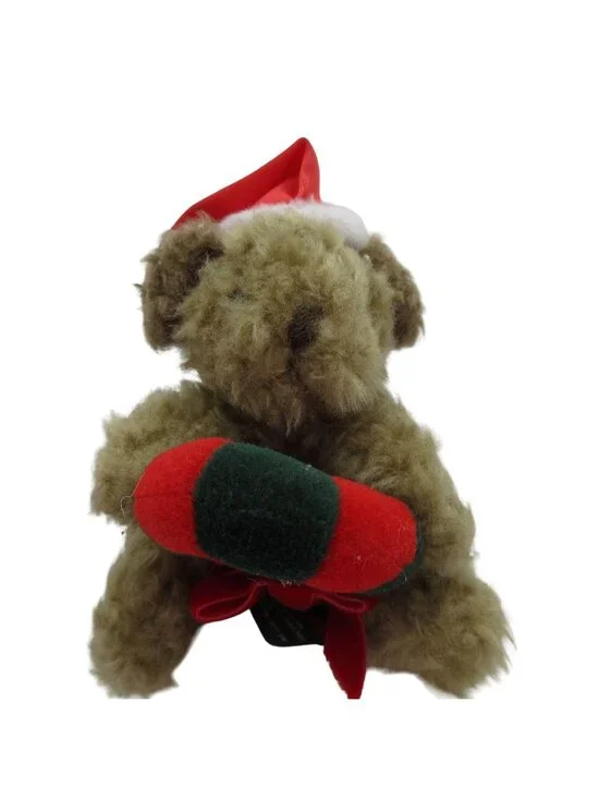 Vintage Old Navy Christmas Teddy Bear Ornament