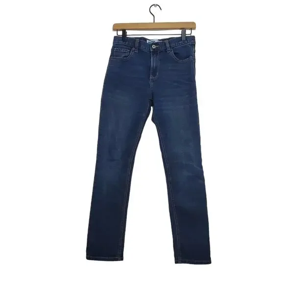 Old Navy | Relaxed Slim Adjustable Waist Boy's Dark Denim Jeans