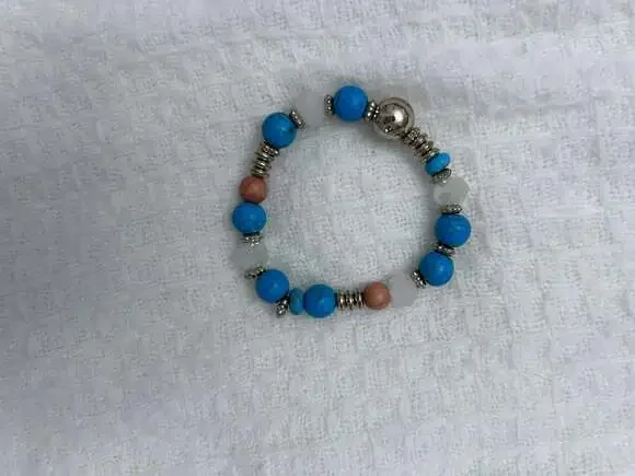 Multi stone Turquoise Beaded Bracelet