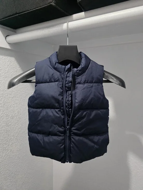Old Navy 18-24m Dark Blue Puffer Vest