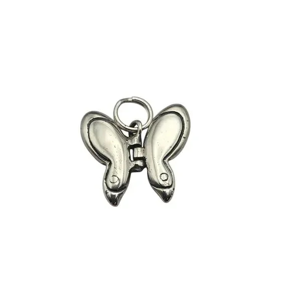 Butterfly Charm 925 Sterling Silver Petite Collectible Pendant