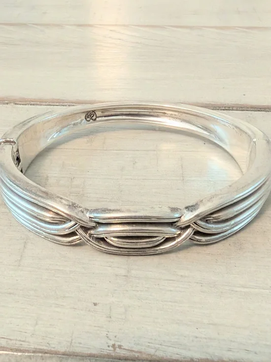 Brighton Intertwine Hinged Bangle