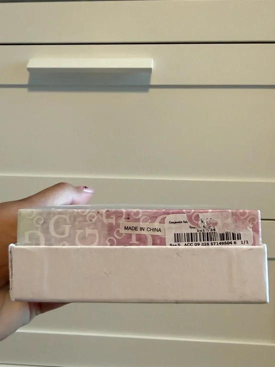 Pink Patterned Guess Cosmetic Box