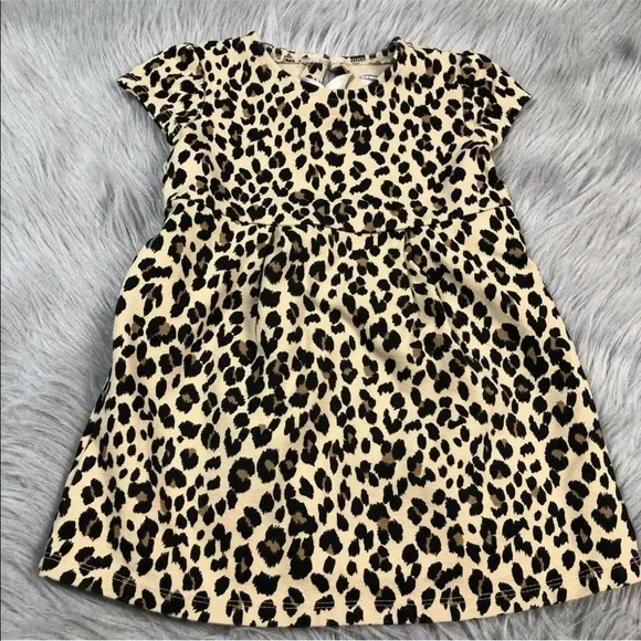 Old Navy Toddler 3T Cheetah Leopard Print Dress