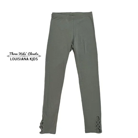 Old Navy L (10/12) Olive Green Leggings
