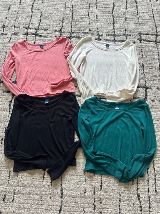 GIRLS OLD NAVY TOPS LARGE 10-12