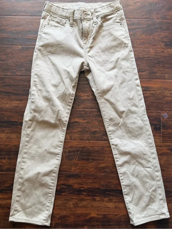 Old Navy Slim Stretch Jeans in Khaki