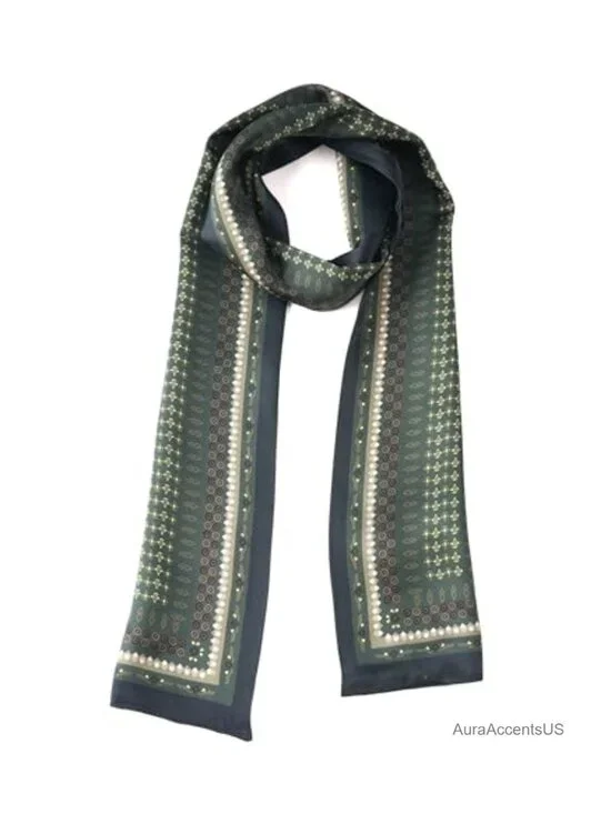 100% Mulberry Silk Long Scarf 59