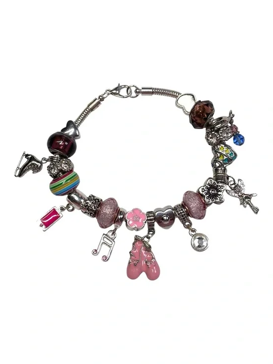 Custom Ballerina charm bracelet 💗