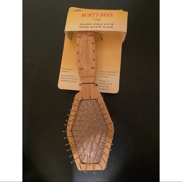 Burt’s Bees Double Sides Hemp and Pin Bristle Brush