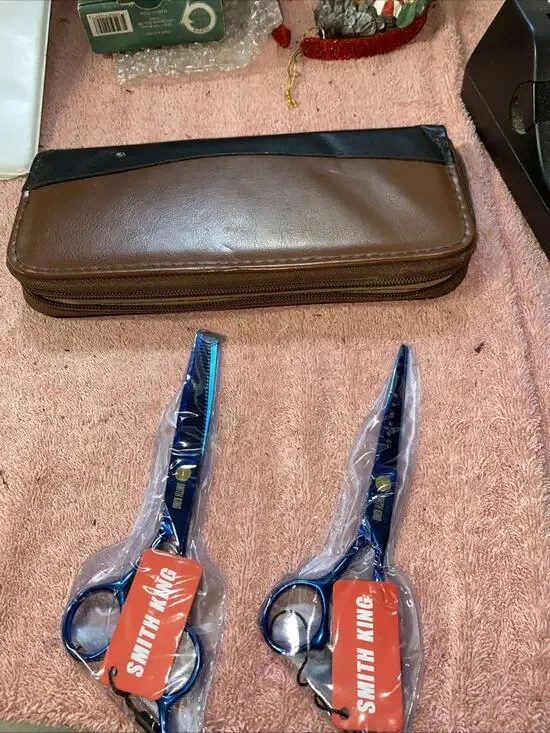 Two Smith King Grooming Scissors