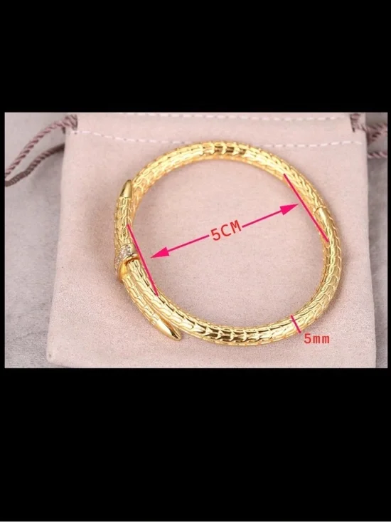 John Hardy Yellow Gold Spear Flex Cuff Bracelet