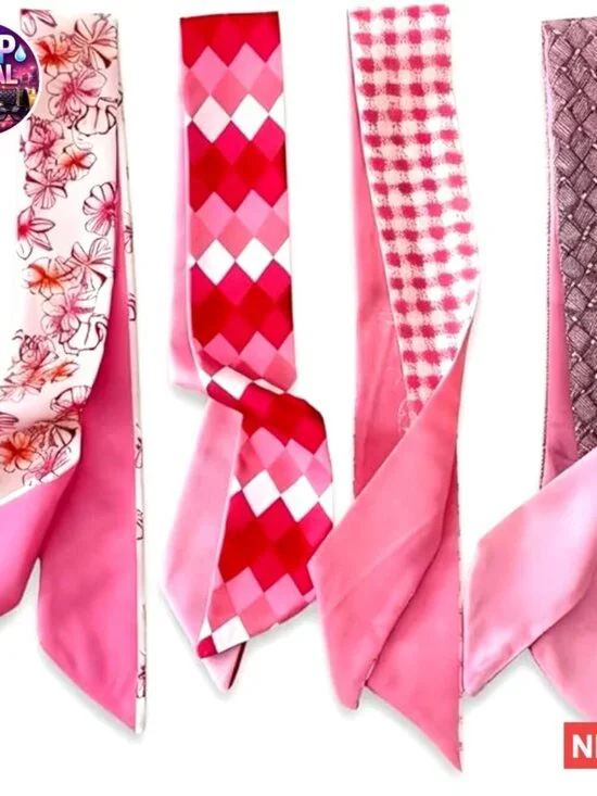 Lightweight Polyester Hair Scarf, 35
