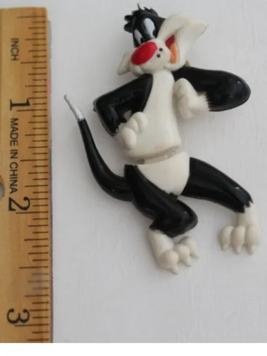Vintage Disney Tom Brooch  - Plastic